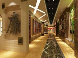 廉政展廳民族風格與地區特點的融合